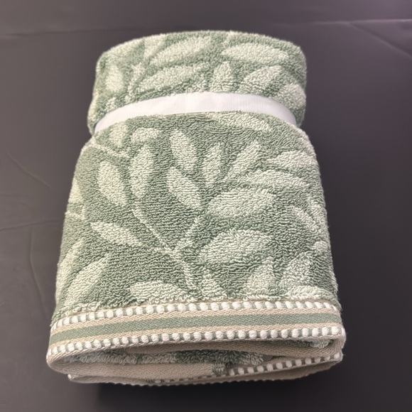 6pc CARO HOME 100% Cotton Bath Towel Set - Sage Mist - Picture 5 of 10